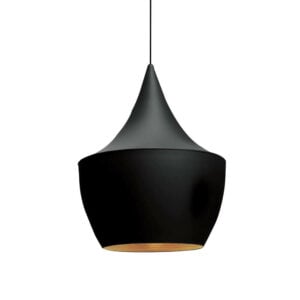 Spazio MIso 2 pendant blk/gold 40w E27