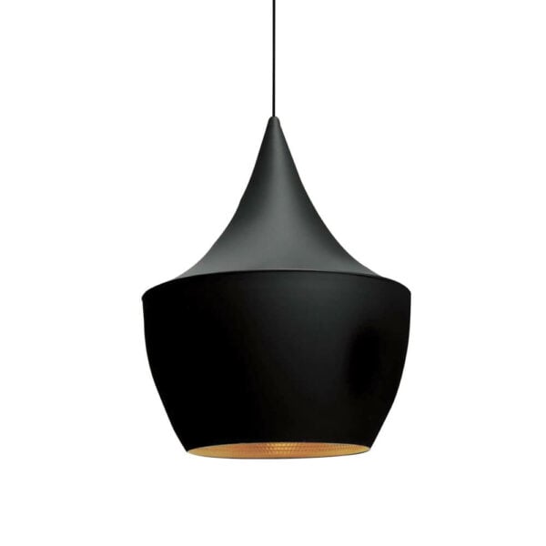 Spazio MIso 2 pendant blk/gold 40w E27