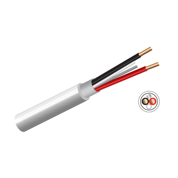6.0mm x 4 + Earth Surfix White (100M)