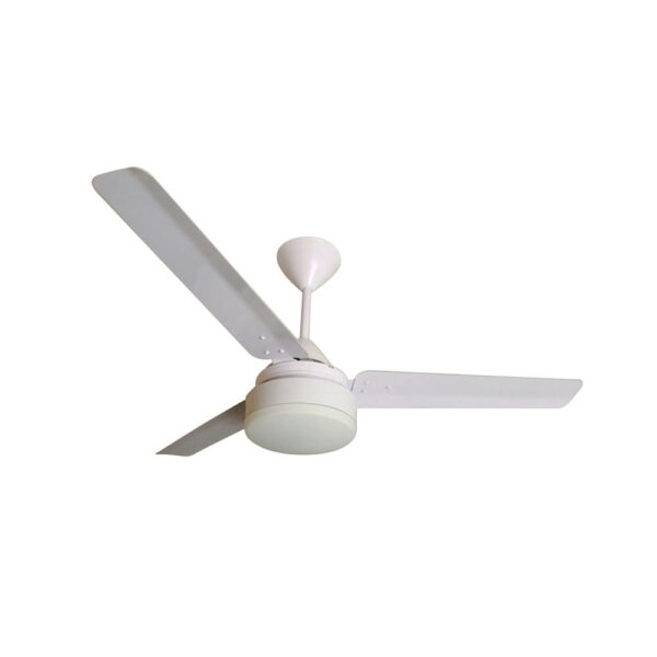Solent Motor High Breeze White, Blades Aluminium 3 x 1200mm White with LED Light Kit