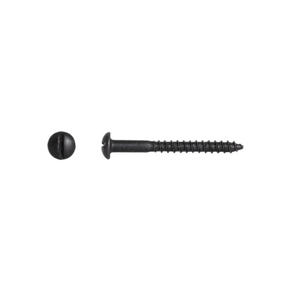 8X30 Bk/Japan Rnd Hd Wd/Screw