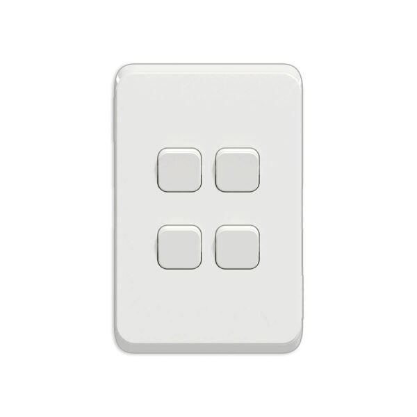 Switch 4L 1W with skin 10AX 250V