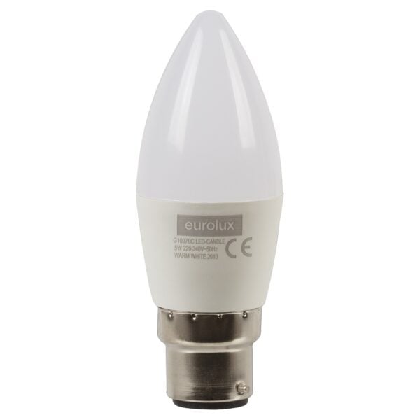 5w LED Candle Core B22 3000K