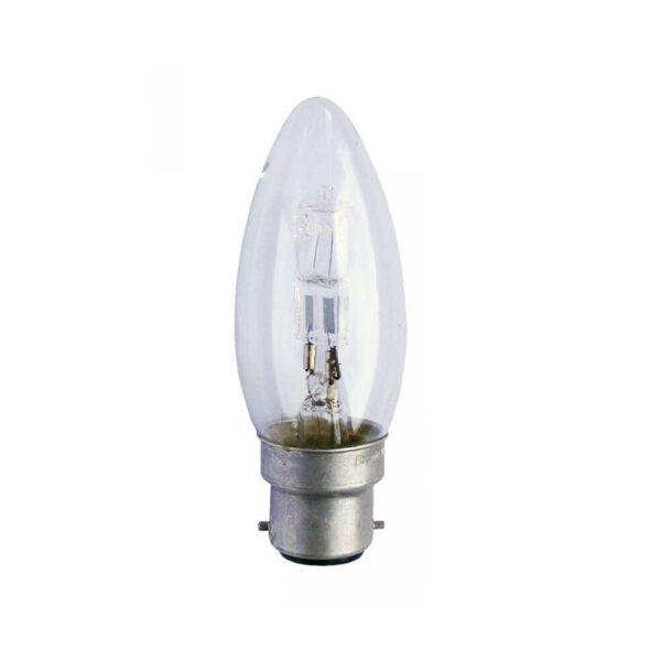 Eurolux candle halogen 28w bc