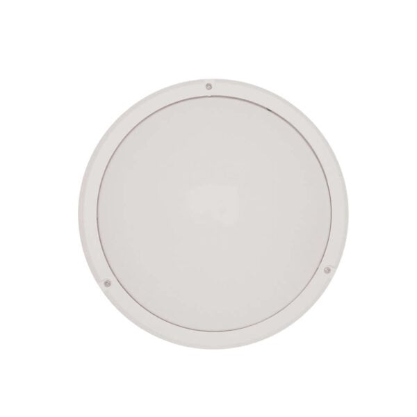 Eurolux Bulkhead Abs+acrylic Lens Wht