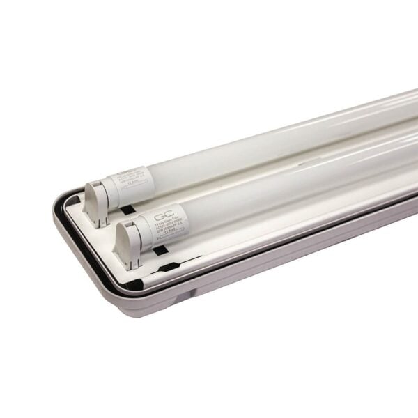 Dustproof 5ft dbl LED incl lamps