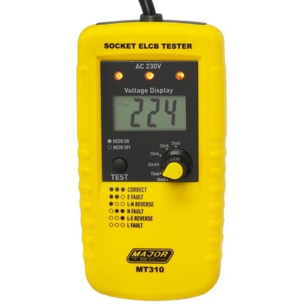 Major Tech - Socket ELCB Tester (MT310)