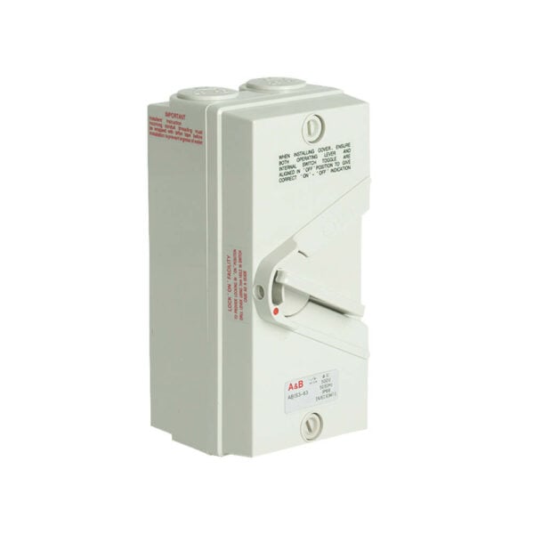 ISO. ENCL 20A TP IP66
