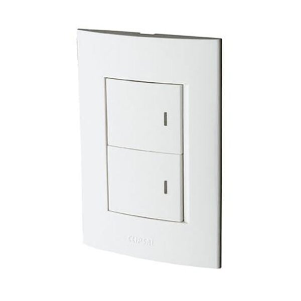 (4X2)2LEVER SWITCH VE-S3000 WE