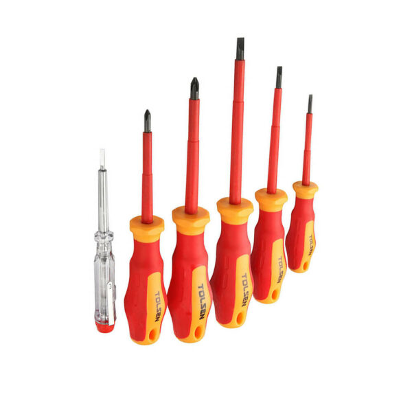 Screwdriver Set VDE 6 Pc TOLSEN