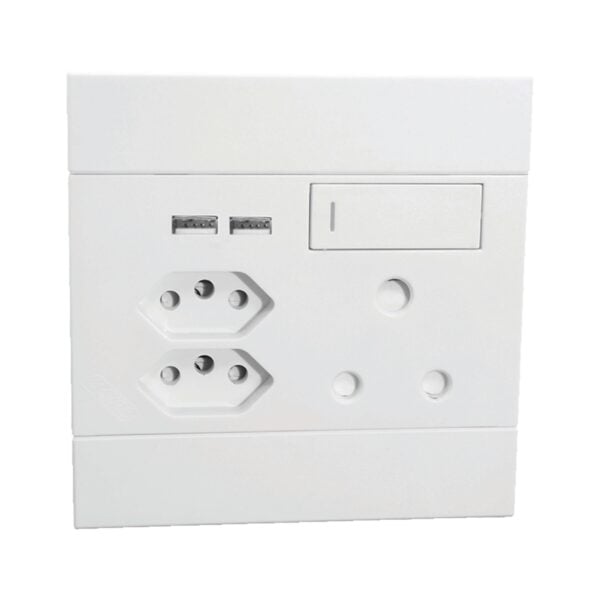 VETi - White USB Socket (2VW227)
