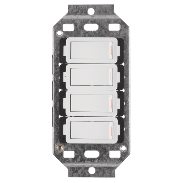 Classic 4 Lever 4x1 Way Switch on 2x4 Yoke