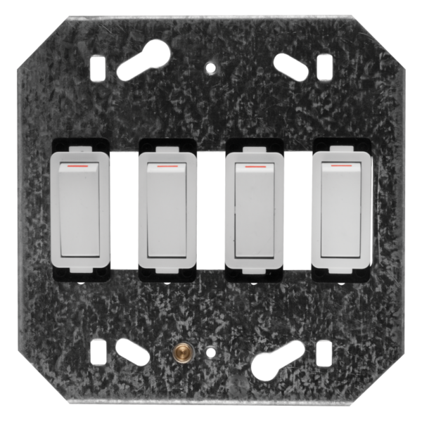 Classic 4 Lever 4x1 Way Switch on 4x4 Yoke