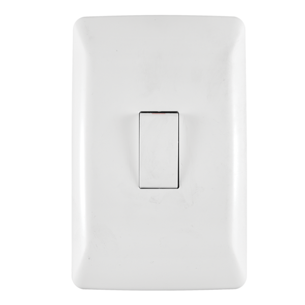 Diamond 1 Lever 2 Way Switch on 2x4 Yoke with Coverplate