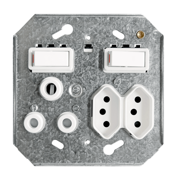 Classic Combination Socket without Coverplate