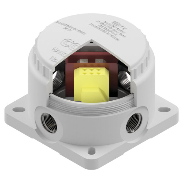Handi Fit Grey 4 Way X M20 Junction Box Size 1 IP68