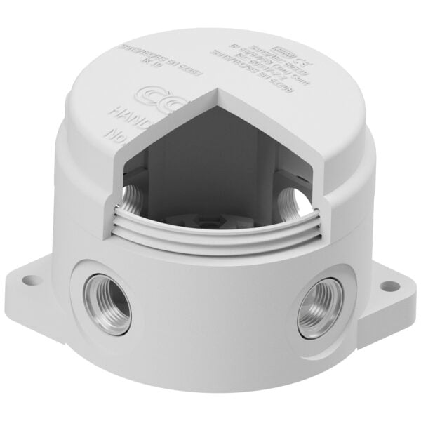 Utiliity Grey 4 Way X M25 Junction Box Size 2 IP68