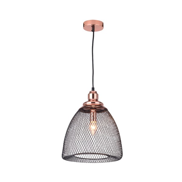 Eurolux Pendant Copper/black 285mm