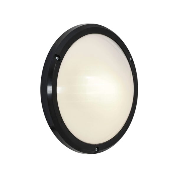 Eurolux Bulkhead Abs+ Acrylic Lens Blk - Image 2