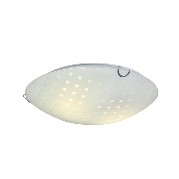 Eurolux Ceiling Light Sq Dot Pattern