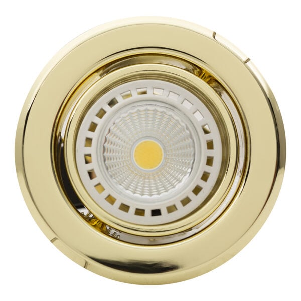 Eurolux D/light Gu10 P/brass