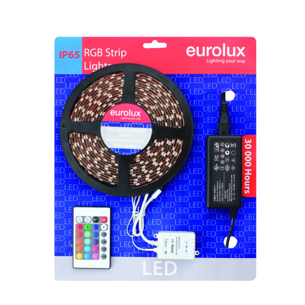Eurolux Led Strip 5050 5m 60/m R/g/bl