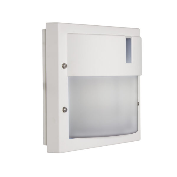Eurolux Ludo E27 Bulkhead White