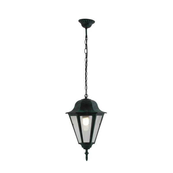 Eurolux Lantern 6 Panel 60w E27 Verde Gr
