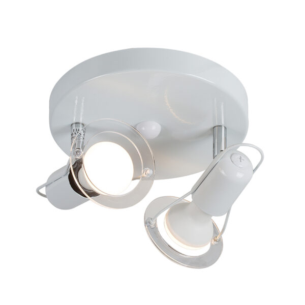 Eurolux Round 2 Spot White R63
