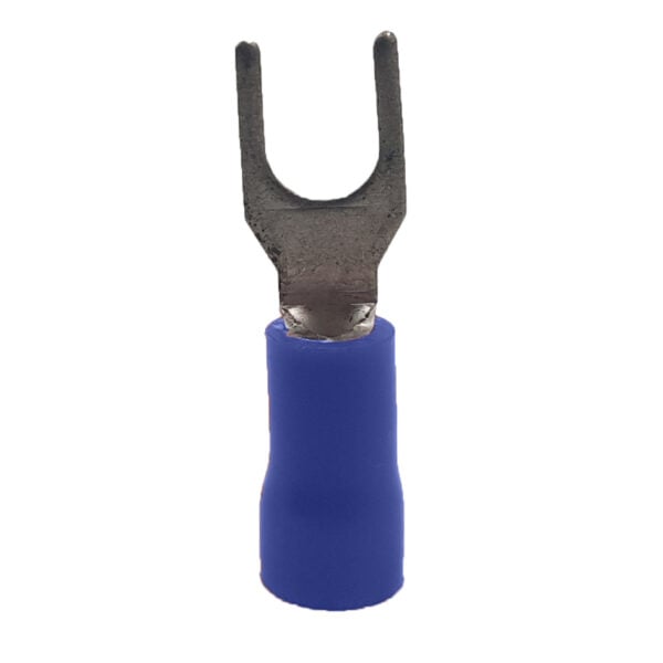 Pre-Insulated Spade Terminals 4mm Blue