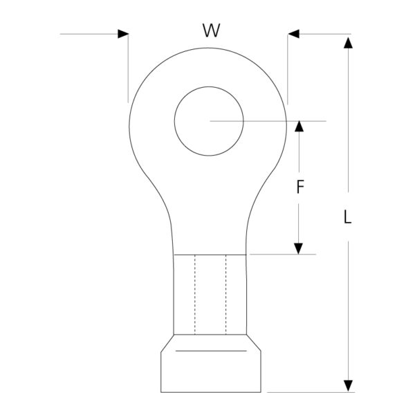 Pre-Insulated Ring Terminals: Pre-Packs 5mm Blue
