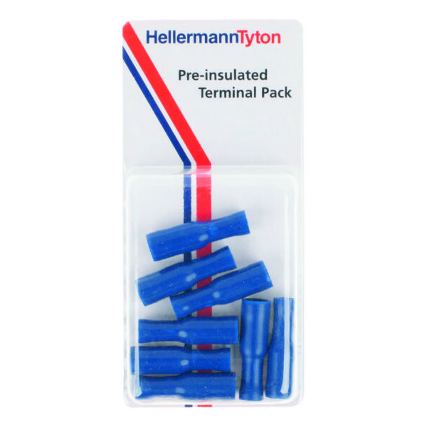 Pre-insulated Bullet Female: Pre-Packs Blue
