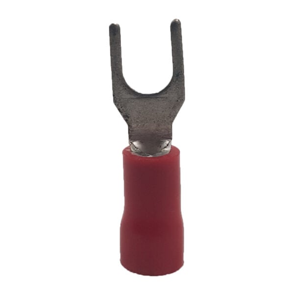 Pre-Insulated Spade Terminals: Pre-Packs 5mm Red