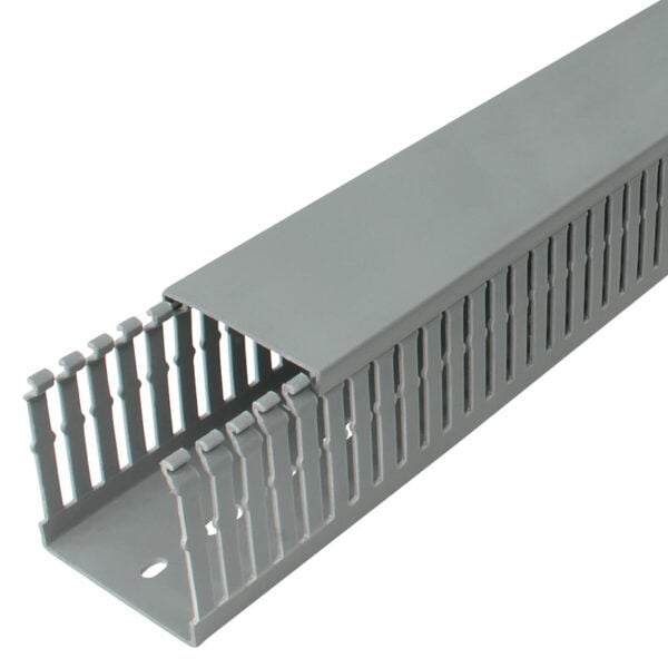 Trunking: Slotted (Grey)