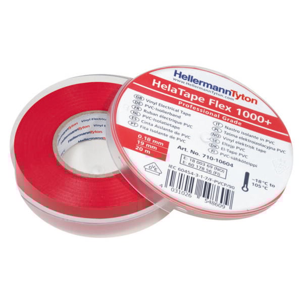 PVC Electrical Insulation Tape Red