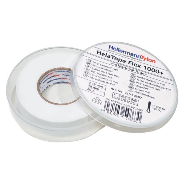 PVC Electrical Insulation Tape White