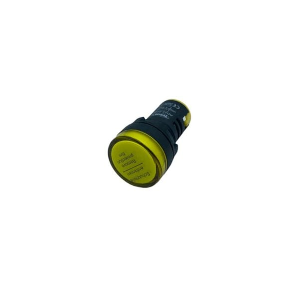 LED Pilot Light 240V AC/DC Yellow