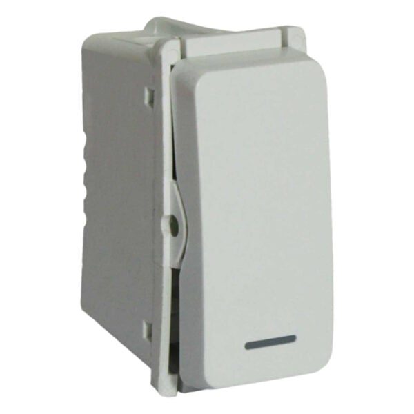VETi - White Intermediate Switch 1 Module Wide ((VG131WT)