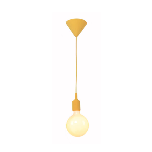Eurolux Pendant Silicone E27 Susp Yellow - Image 2