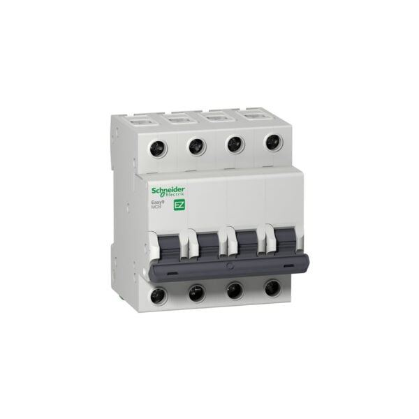 EZ9 MCB 4P 20A C 3kA 400V