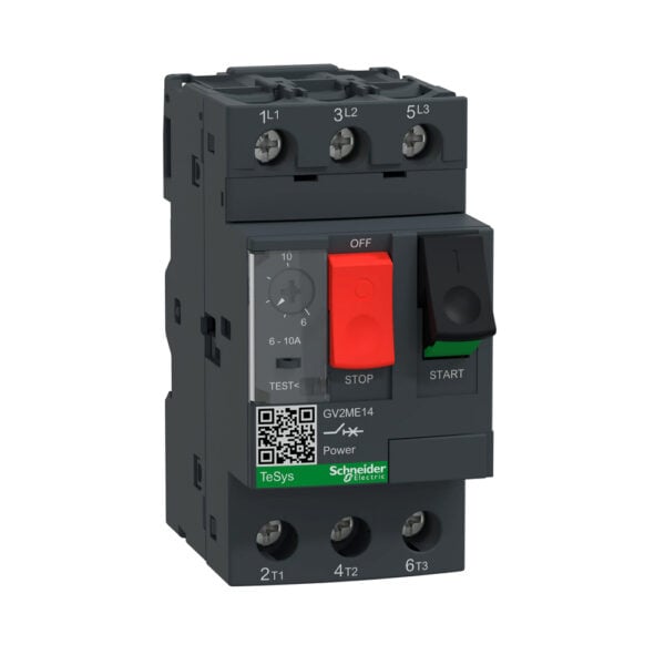 GV2ME MOTOR CB THERM/MAG 6-10A ROCKER