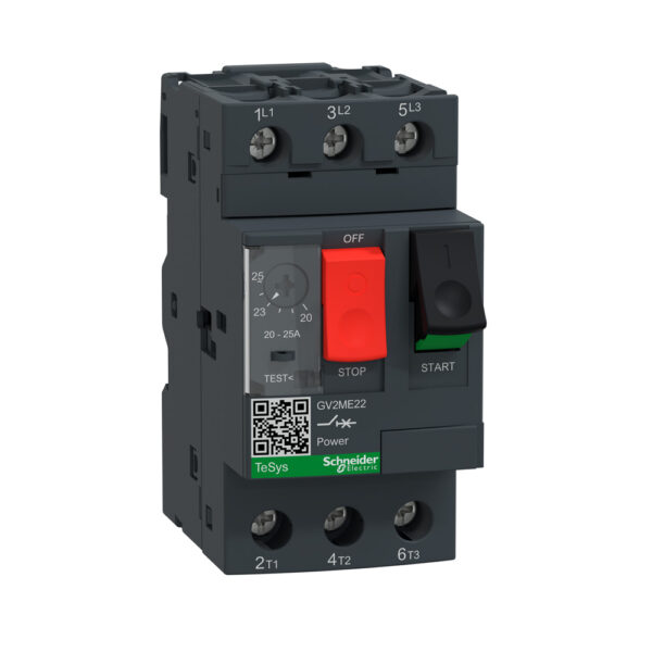 GV2ME MOTOR CB THERM/MAG 20-25A ROCKER