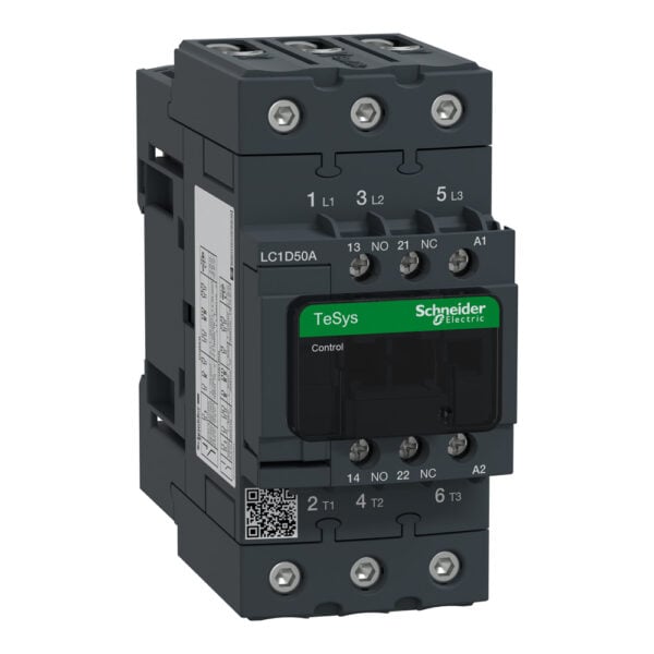 3P EVLK CONTACTOR 50A 22KW AC3 400VAC