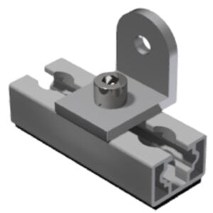 Ridge Fix Bracket Aluminium Vertical