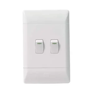 CBI PVC 2 Lever 2-Way Light Switch 4 x 2