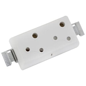Socket Luminaire Duo Surface 6Amp